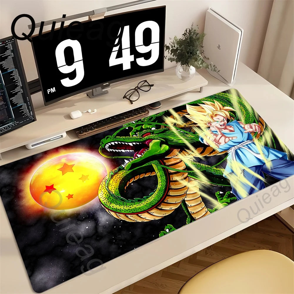 XXL Mousepad Computer New Goku Mousepad Dragon Balls Keyboard Pad Cool Mouse Mat Gamer Soft Office Carpet Table Mat Desktop pad