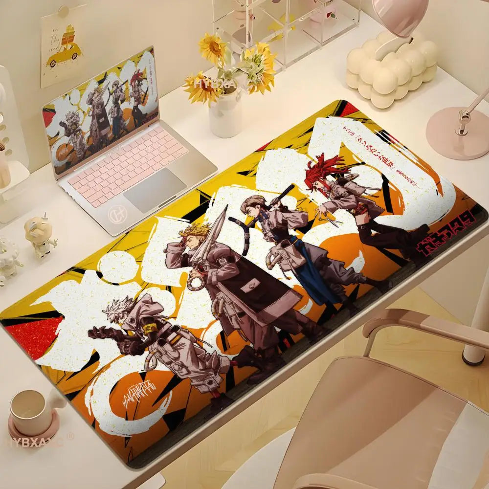 Anime Gachiakuta game large mouse pad suitable for office soft desk pad computer accessories non-slip keyboard rubber mouse pad