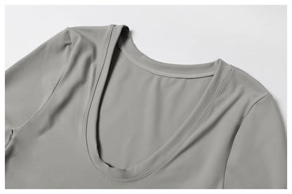 Romper Backless Set Long Sleeved Gym Sports Fitness Bodysuit Siamese Sportswear Women Clothes Jumpsuit Skirt Playsuit Yoga Suit