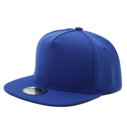 1pcs Cloth Cap Solid Color Hat Baseball Cap Men's and Women's Summer Street Dance Skateboard Hip Hop Light Board Flat Edge Hat