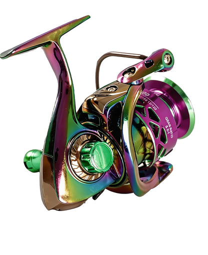 Spinning Fishing Reel 10KG Max Drag Ultra Smooth Professional Fishing Reel 5.2:1 Gear Ratio CNC Metal Spool Fishing Reels Wheel