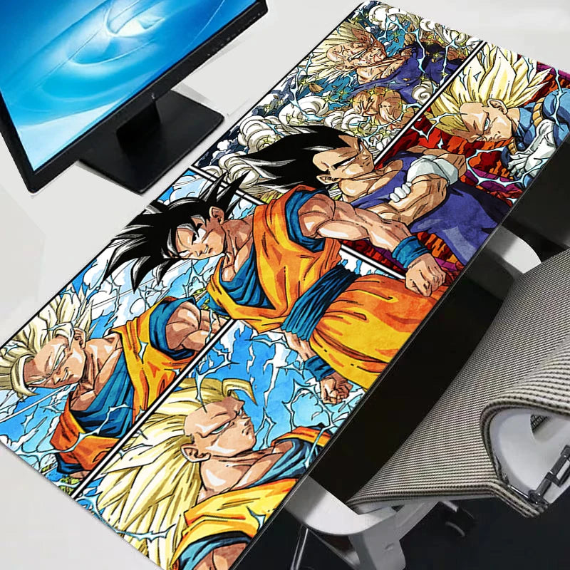 Mouse Pad Dragon Ball Durable Gamer PC Computer Large  XXL Desk Mat Keyboard Anime Gaming Accessories Mousepad Carpet
