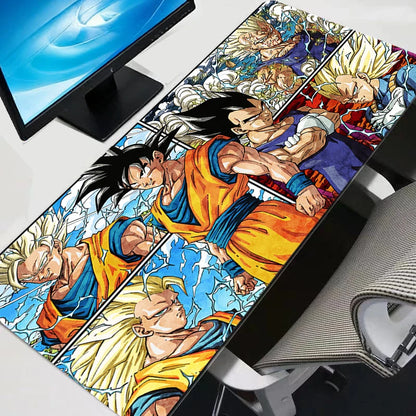 Mouse Pad Dragon Ball Durable Gamer PC Computer Large  XXL Desk Mat Keyboard Anime Gaming Accessories Mousepad Carpet