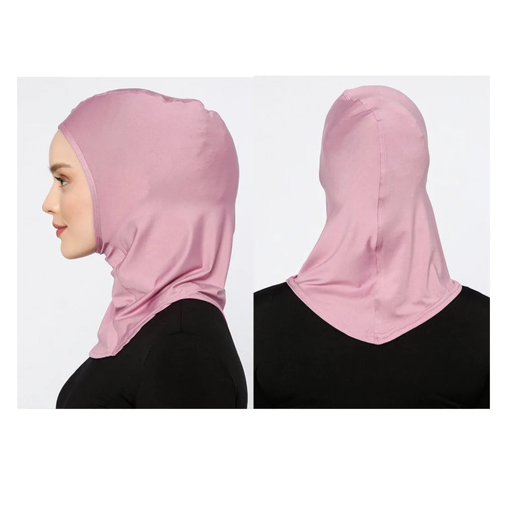 Islamic Modal SPORT Silk Hijab Abaya Hijabs For Woman Abayas Women Jersey Turbans Satin Head Scarf Muslim Instant Head Wrap