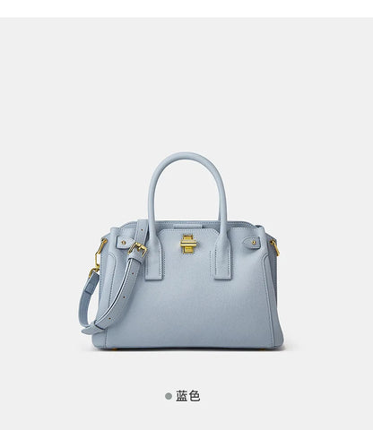 Fashion Beige High Quality PU Leather Bags Women Shoulder Bag Ladies Luxury Tote Strap Female Crossbody Handbag
