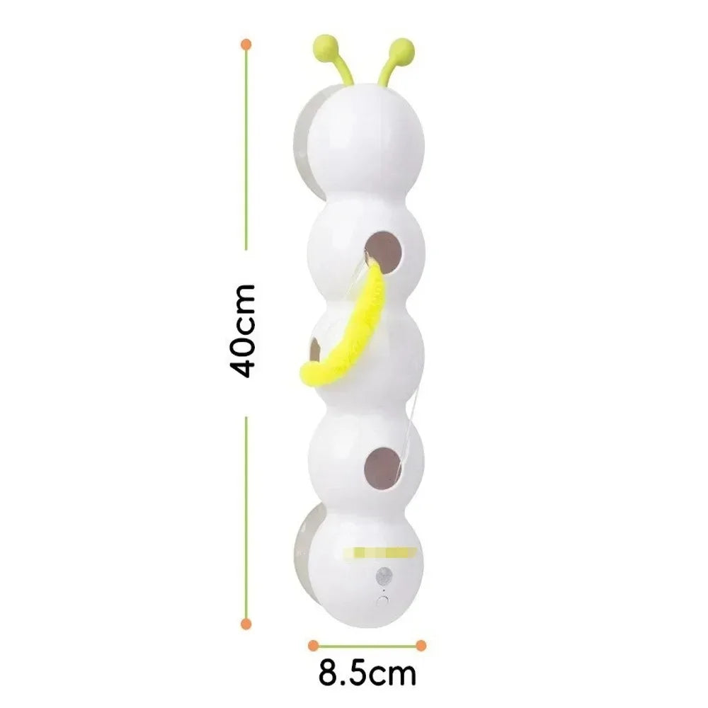 Homefish Intelligent Sensing Cat Toy Suction Cup Electric Self Entertaining And Entertaining Toy For Cats, Electric Charging