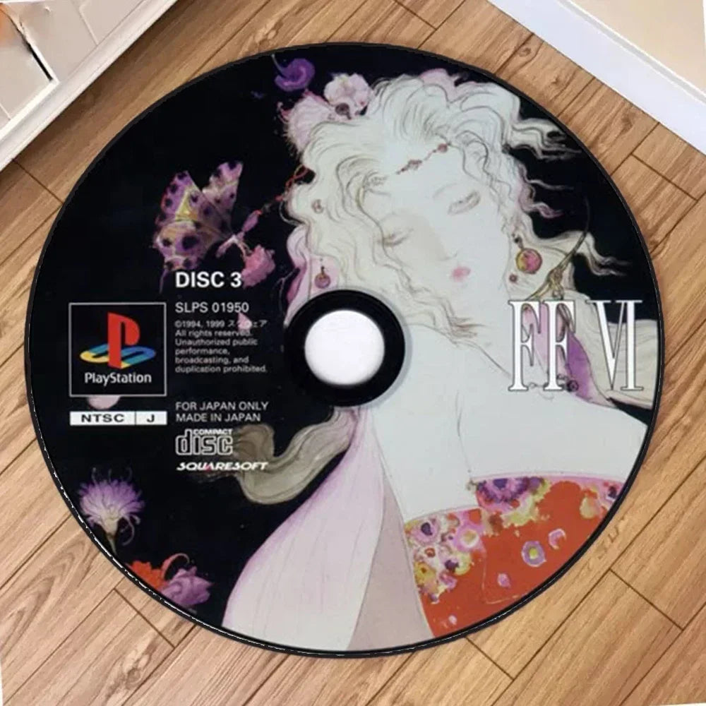 Popular Art Painting Design CD Soft Living Room Rug Birthday Gift Game Mat Suitable for Bedroom Rugs Home Decoration Carpet
