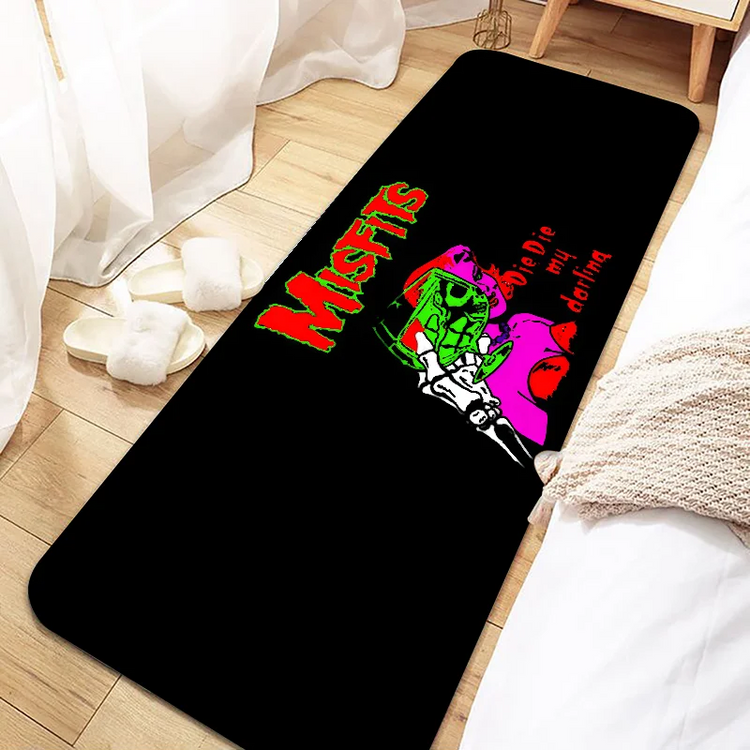 Die Die My Darling Misfits Door Mat Entrance Non-slip Doormat Washable Kitchen Carpet Living Room Hallway Rugs  Bath Door Mats