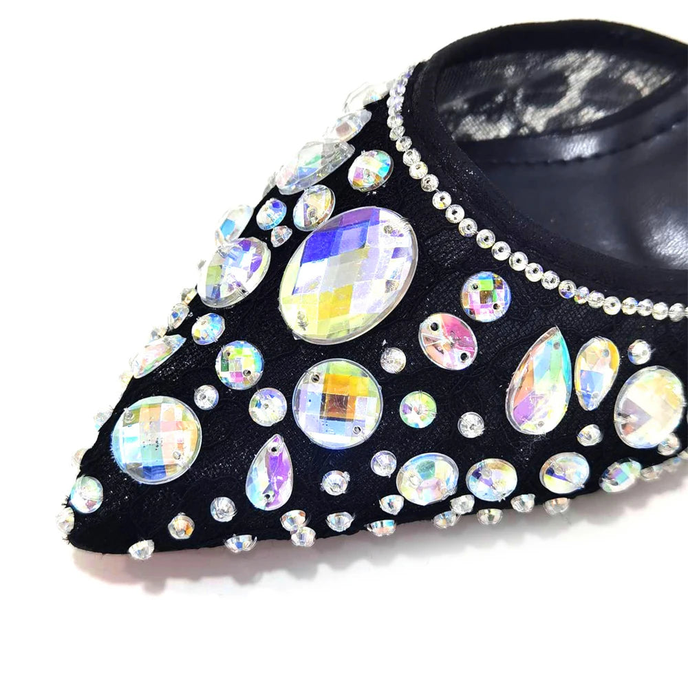 2023 New Italian Design Noble Dual-Purpose Three-Dimensional Bag And Ladies Heel Shoes Shiny Material For Nigeria Wedding Party