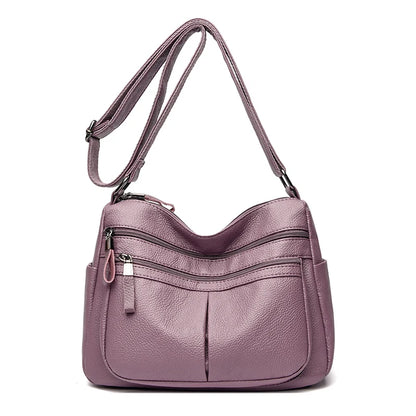 High Quality Genuine Leather Ladies Bags Fashion Purses And Handbags Famous Designer Crossbody Shoulder Bag For Women Sac A Main