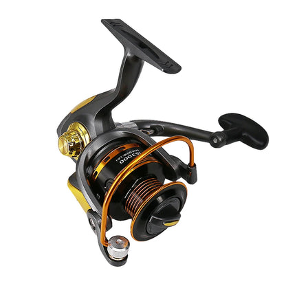 DEUKIO Ultra Light 1000~7000 5.2:1 Gear Ratio,18LB Max Drag Metal Spool Spinning Fishing Reel For Freshwater Saltwater