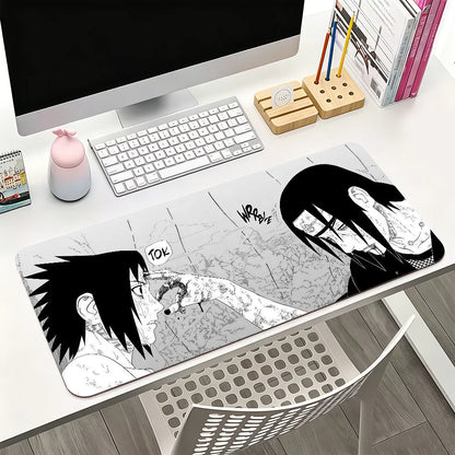 Adventure Anime N-NARUTO Mouse Pad Square Office Gaming Desk Mat Waterproof Non-Slip Rubber Decorative