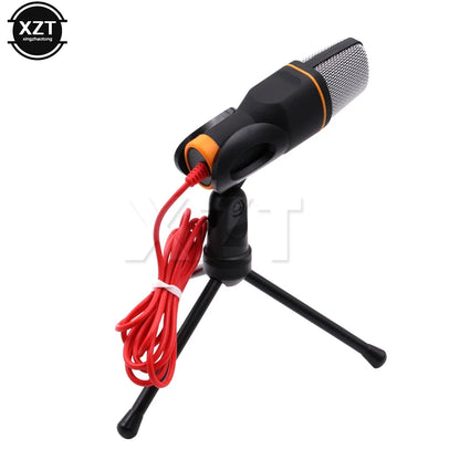 Microphone Professional Sound Podcast Studio microphone for computer Laptop Skype Singing Desktop speech meeting