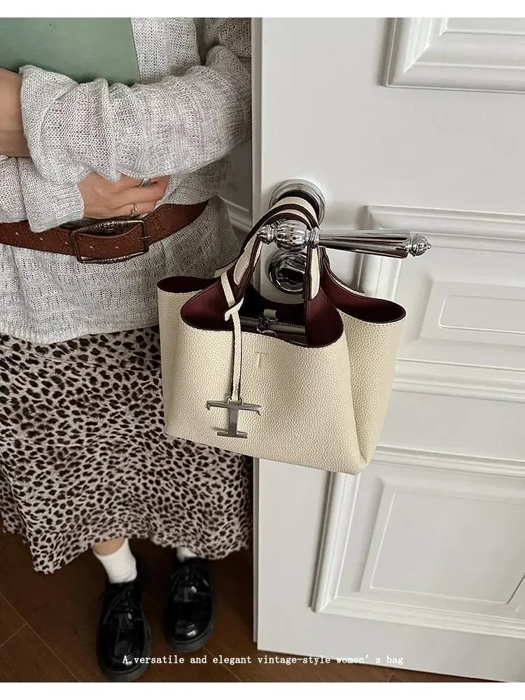 Premium Ladies Tote Bag, Fashionable Leather Crossbody Handbag For Women, Luxury Brand Messenger Bag