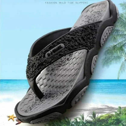 Mens Slippers Lightweight Sandals Summer Flip Flops Breathable Beach Shoes Sandals Men Luxury Flip Flops Breathable Men Slides