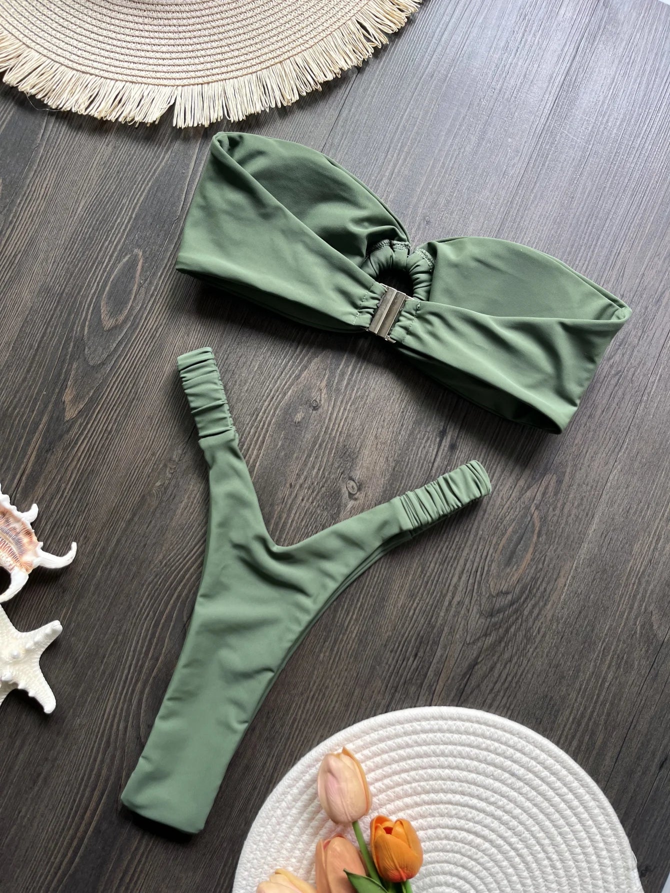 2026 Sexy Micro Bikini Tube top Women Swimsuits Female Swimwear Brazilian Bikini Set Thong Biquini Swimming Suits Beachwear