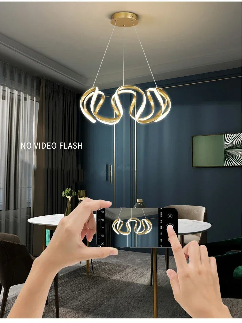 Modern Nordic LED Pendant Lights Minimalist Luxury Lamps for Living Dining BedRoom Home Decoration
