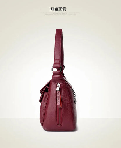 Luxury Designer Handbag High Quality Soft Leather Purses And Handbags Casual Shoulder Messenger Bags for Women 2024 New Sac