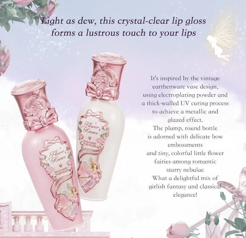 Flower Knows Set Midsummer Fairytales Make up Gift Box Eye Brow Palette Powder Blusher Eyebrow Concealer Lipgloss For Women
