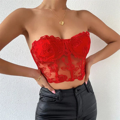 Sexy Summer Cropped Shirt Women Corset Camis Club Shaper Ladies Crop Tops Ropa Blusas Tank Top Woman Clothing Camiseta Mujer