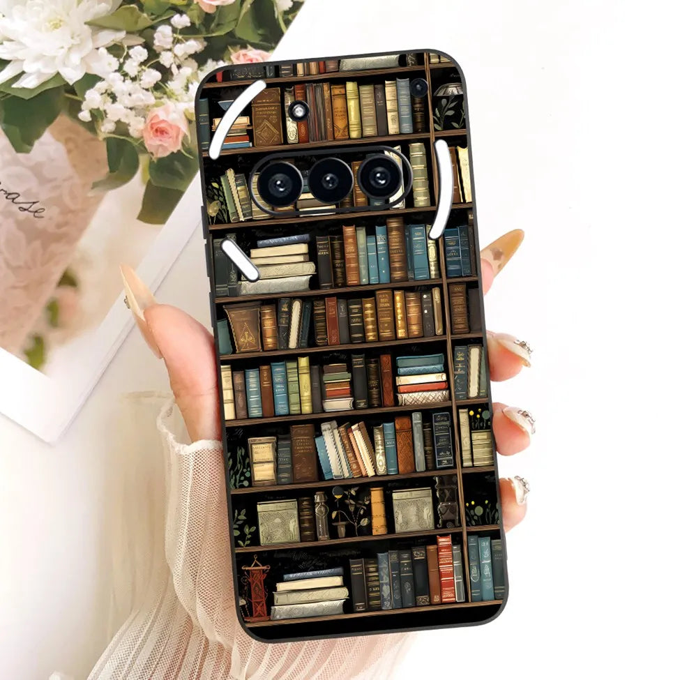 Casing For Nothing Phone (3a) A059 Cover For Nothing Phone 3a Case Silicone Cute Cat Fashion Butterfly Funny Painted
