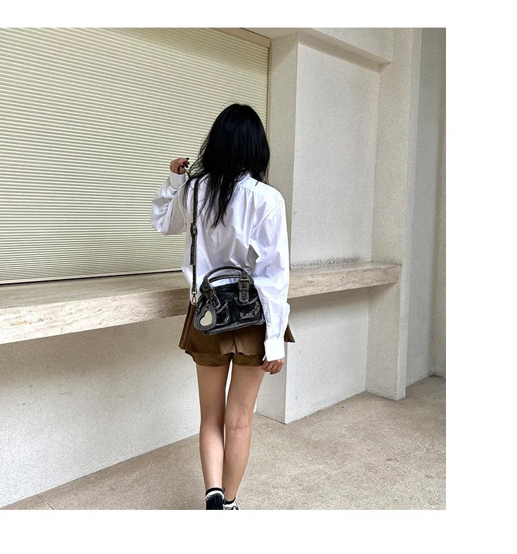Denim Crossbody Bags for Women Shoulder Bags Hand-held Retro Purse and Handbags Luxury Bags Designers Bag Сумка Женская Bolsa