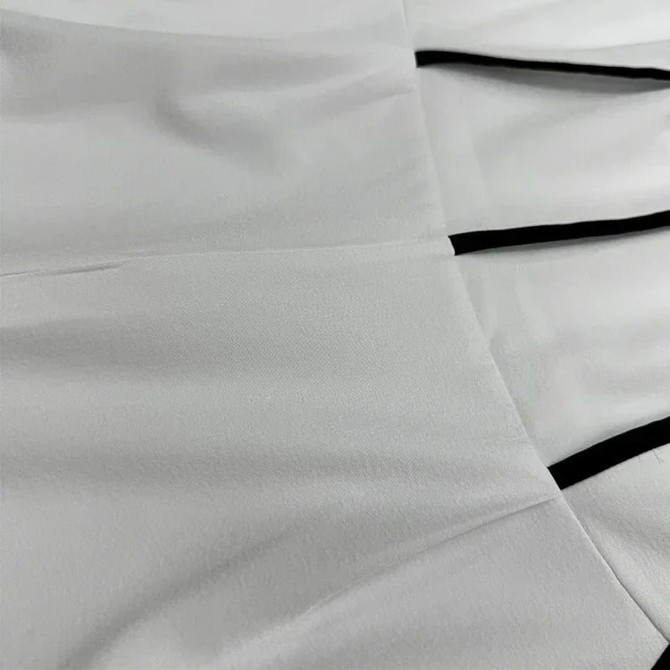 Women'S Chic Sleeveless Jumpsuit with Adjustable Waist Tie - White Wide-Leg Pants, Perfect for Spring/Summer/Fall