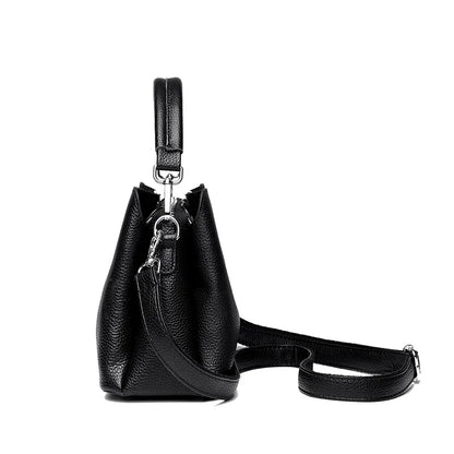 100% Genuine Leather Women Handbags Cowhide Women Shoulder bag Fashion Luxury Ladies Messenger Bags High Quality Female Tote bag