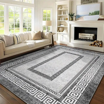 VIKAMA Modern Luxury Area Carpet Sofa Coffee Table Cushion Living Room Bedroom Decoration Office Lounge Large Area Home Carpet