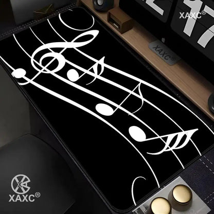 Musical Symbols Mouse Pad large keyboard mouse desk pad non-slip rubber gaming mouse pad laptop mouse carpet XAXC