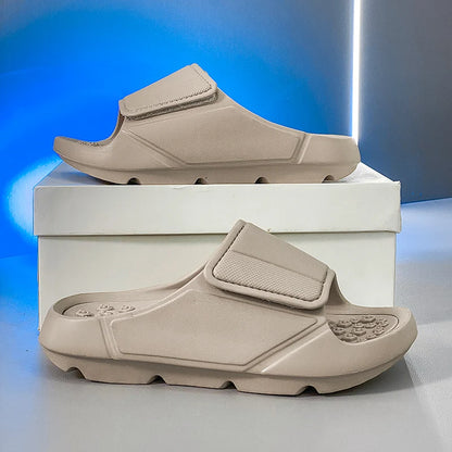 Outdoor Sandals Beach Casual Shoes New Summer Men Massage Slippers Sides Indoor Soft Sole Slides Men Flip-flops Men's Footwear