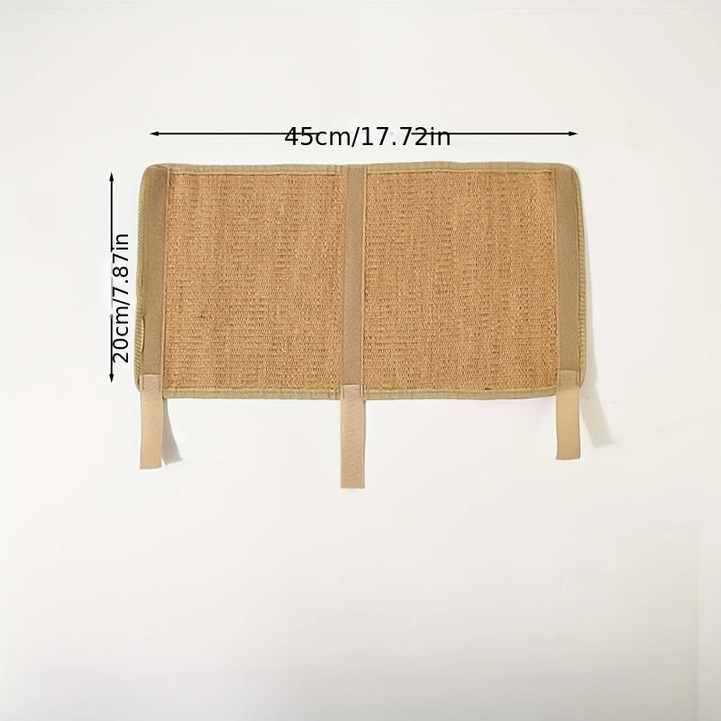 Cat Furniture Protector Natural Sisal Cat Scratcher Mat Cat Scratch Mats Horizontal Cat Floor Scratching Pad Rug Protect Couch