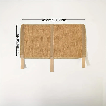 Cat Furniture Protector Natural Sisal Cat Scratcher Mat Cat Scratch Mats Horizontal Cat Floor Scratching Pad Rug Protect Couch