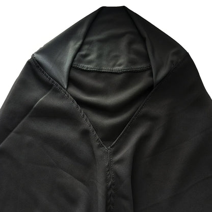 1pc Double Layered Chiffon Ready to Wear Instant Hijabs Solid Headscarf Foulard Femme Musulman Shawl Wrap Bandana