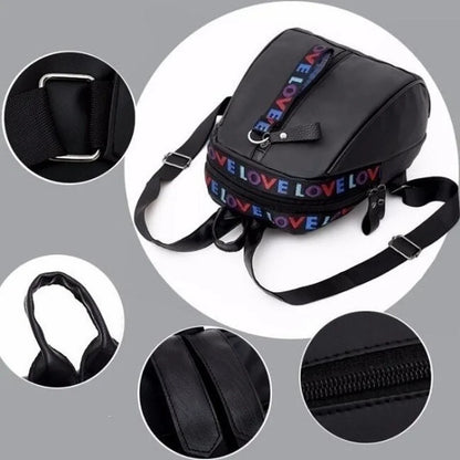 Mini Men's Backpack Fashion Small Black Shoulder School Bag for Man Canvas Designer Waterproof Sports Travel Male Backpacks