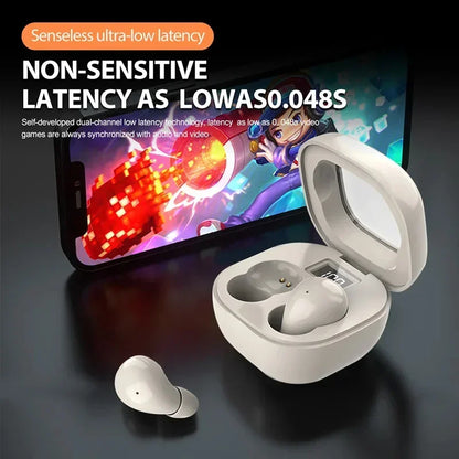 Lenovo SK19 Mini Wireless Bluetooth 5.3 Earphones Invisible Sleep Headphones for Huawei Xiaomi Redmi Noise Reduction Heasets