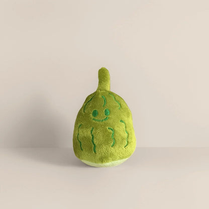 Cartoon Cute Fruit and Vegetable Plush Series Keychain Toy Peach Pear Cherry Doll Smiling Face Fruit Decoration Pet Gift