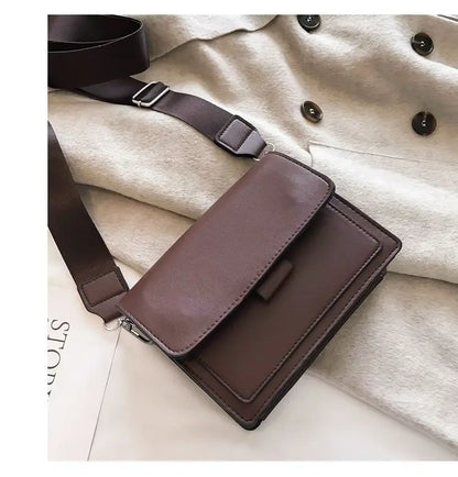 Designer Bag Luxury PU Leather Crossbody Handbag for Women Travel Handbag Fashion Shoulder Messenger Bag Ladies Small Flap Bags