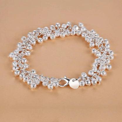 925 Sterling Silver Bracelet Heart High Quality Romance Chain For Woman Men Fashion Engagement Party Wedding Jewelry Gift