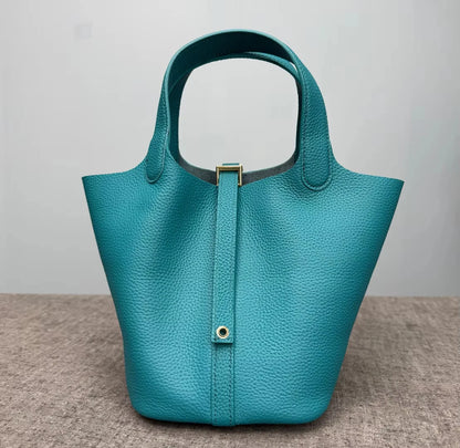 Women Bags Handbags Bucket Bag 18/22 Big Small Fashion Tote Bag Genuine Leather Luxury Quality Designers Lady Hand Bags