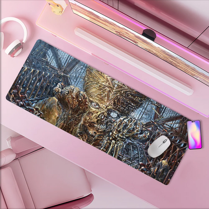 G-Ghost Cool Band Skeleta Mouse Pad Non-slip Thickened MousePad Student Gaming Cushion Large Writing Lockedge Office