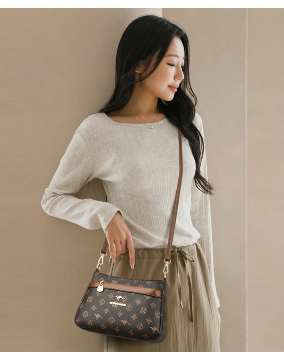 Genuine Brand Quality Soft Pu Leather Shoulder Crossbody Bag Luxury Handbags Women Bags Designer Female Messenger Bag 2026