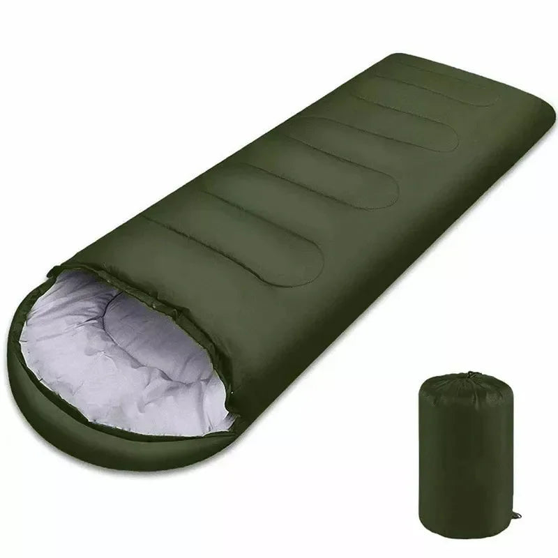 Portable Envelope Sleeping Bag Lightweight Warm Outdoor Camping Sleep Sack for Hiking Travel Backpacking Tent Spring Autumn