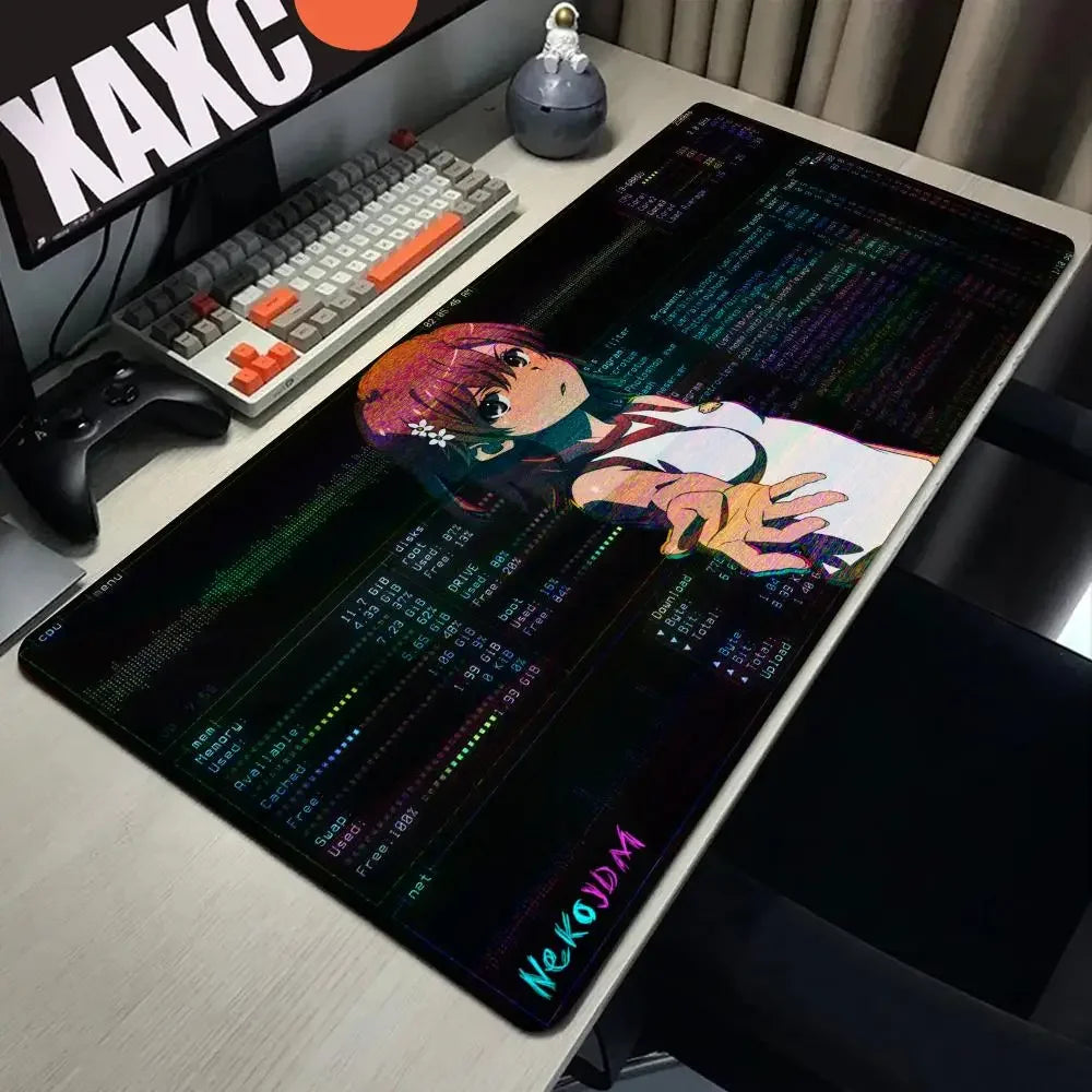 Hacker mouse pad 900X400 game player mouse pad XXL rubber non-slip table mat game accessories computer professional keyboard pad