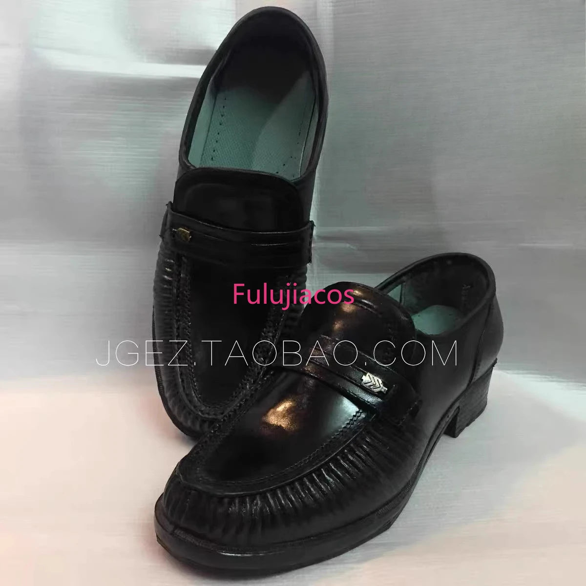 Fulujiacos Michael Classic Leather Shoes Sole Easy Moonwalk Tap Dancer
