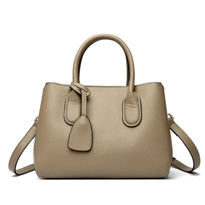 Genuine Leather Large Capacity 3 Layers Women Totes Designer Ladies Shoulder Crossbody Bags Fashion Female Handbags Sac A Main