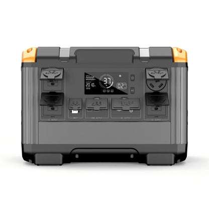 Portable Power Station 3000W LiFePO4 Battery, Fast Charging, Suitable for Outdoor Trips, Parties and Indoor Emergency Pow