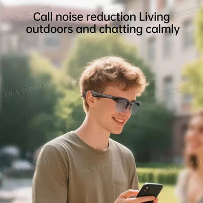 New Camera Control Smart Glasses 2026 Music Sunglasses Headphones Wireless Bluetooth Call Headset HIFI Audio glasses For Android