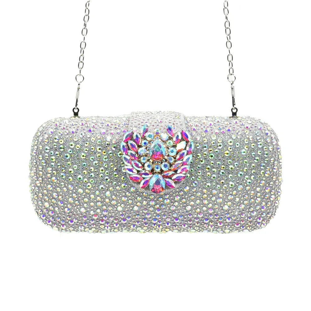 New Italian Shoes and Bags Matching Set 2025 Luxury Designer Pumps Women Full Rhinestone Designer Shoe and Bag Sets From Italy