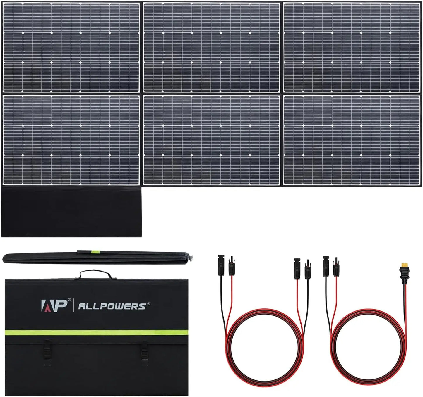 ALLPOWERS R1500 LITE Portable Power Station 1056Wh Solar Generator & Solar Panel 2×100W / 140W / 200W / 400W / 600W  for Camping